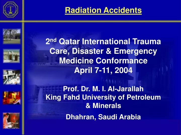 radiation accidents 2 nd qatar international