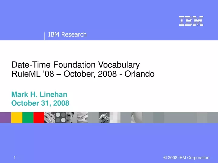 date time foundation vocabulary ruleml 08 october 2008 orlando