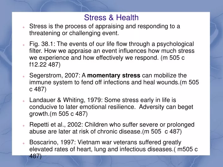 stress health