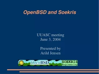 OpenBSD and Soekris