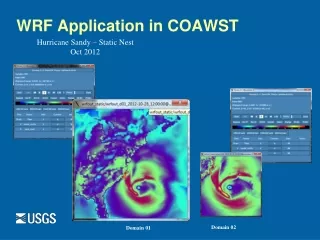 WRF Application in COAWST