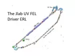 UV FEL Driver ERL Design and Beam Dynamics Management | Requirements and Solutions - slide 1