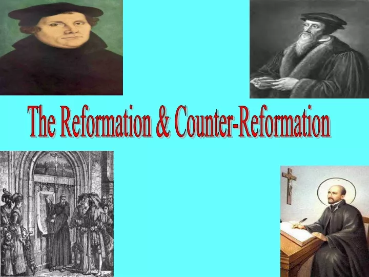the reformation counter reformation