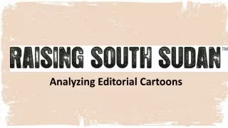 Analyzing Editorial Cartoons