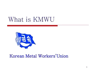 What is KMWU