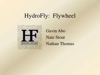 HydroFly:  Flywheel