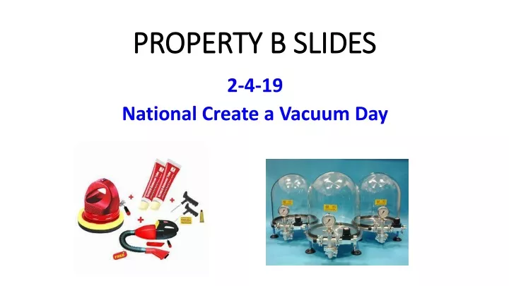 property b slides