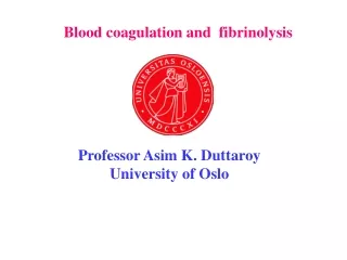 Blood coagulation and  fibrinolysis
