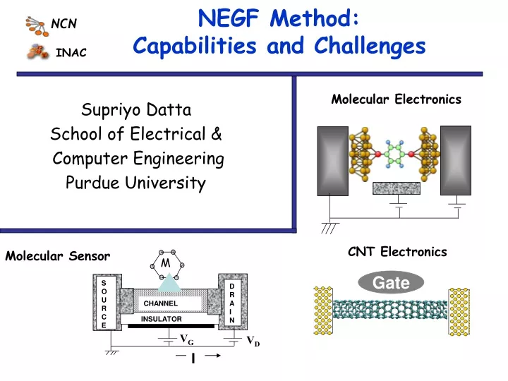 negf method capabilities and challenges