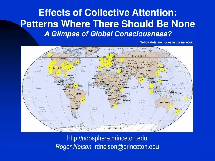 effects of collective attention patterns where