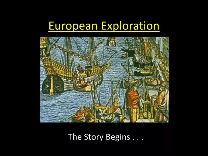 european exploration