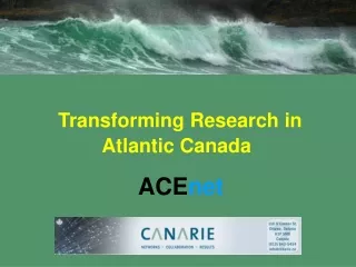 Transforming Research in Atlantic Canada