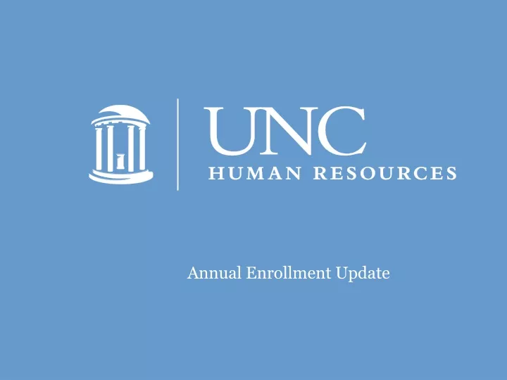 annual enrollment update