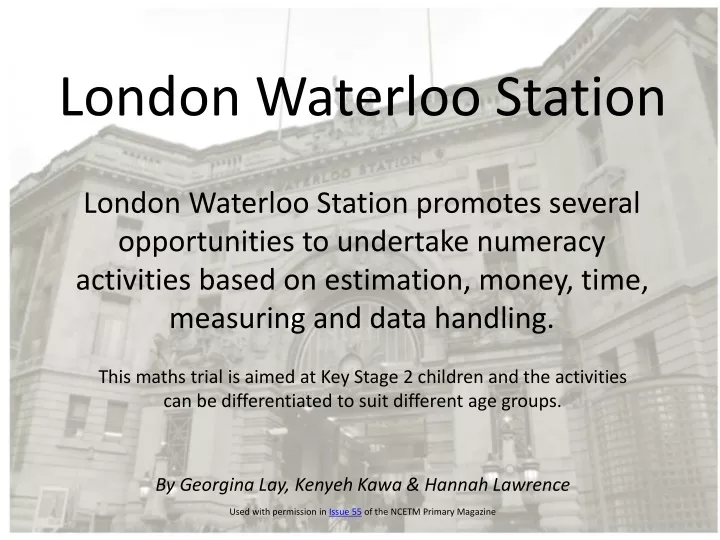 london waterloo station