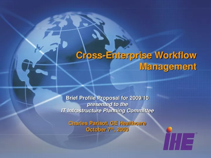 cross enterprise workflow management