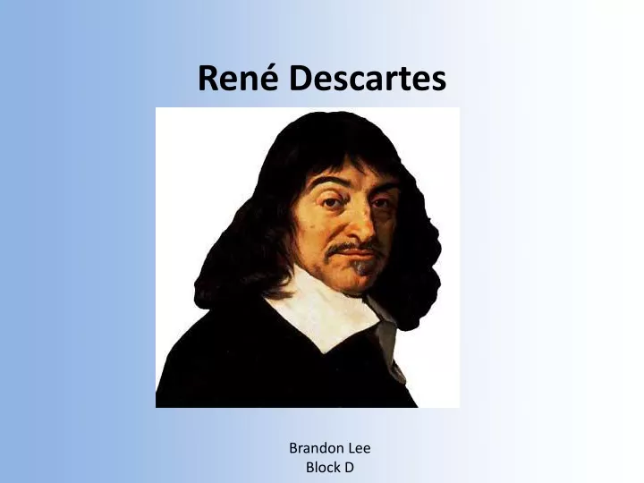 ren descartes