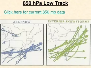 850 hPa Low Track