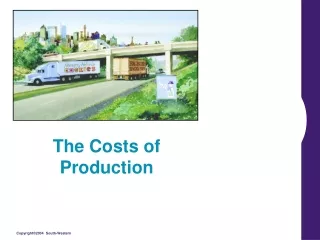 The Costs of Production