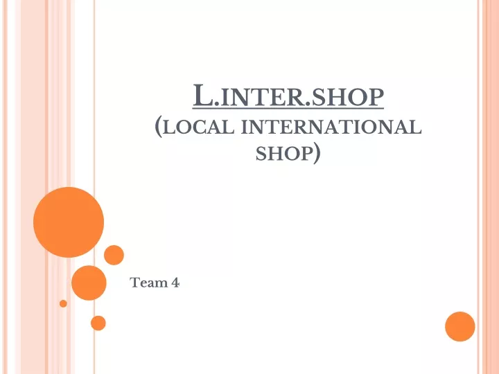 l inter shop local international shop
