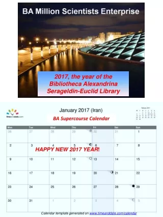 Calendar template generated on  timeanddate/calendar