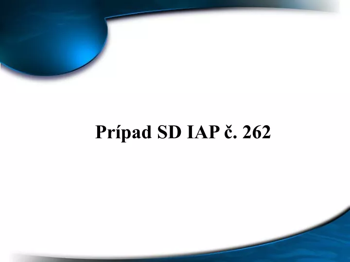 pr pad sd iap 262