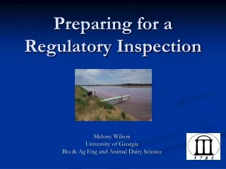 Preparing for a Regulatory Inspection