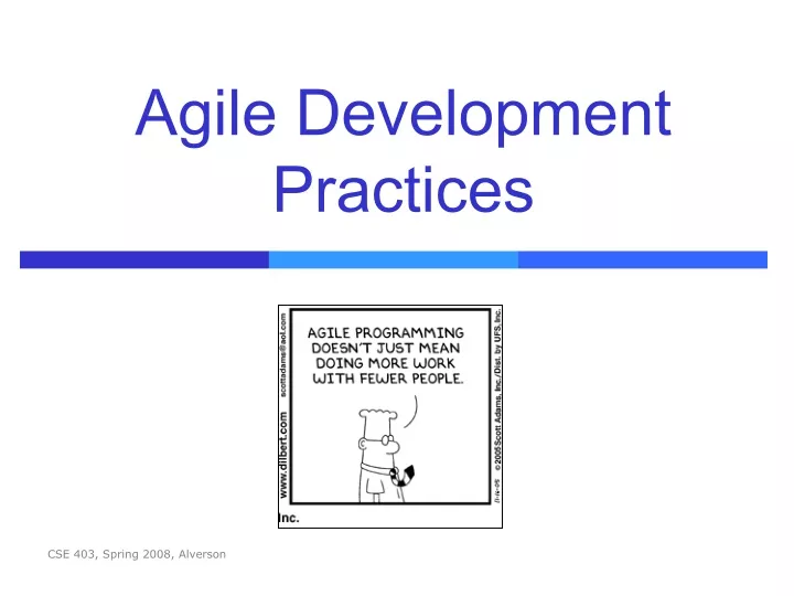 agile development practices