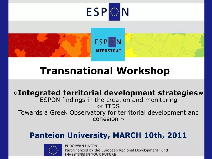 transnational workshop