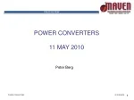 Power System Diagram: Inrush & Isolation Requirements - slide 1