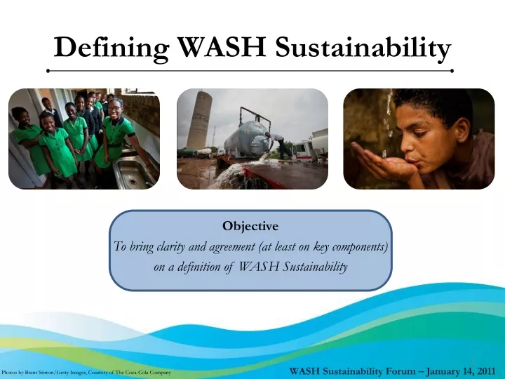 defining wash sustainability