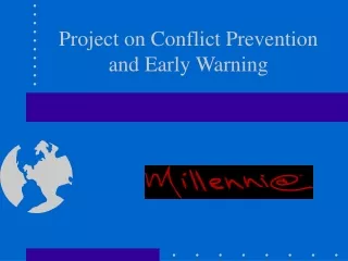 Project on Conflict Prevention and Early Warning