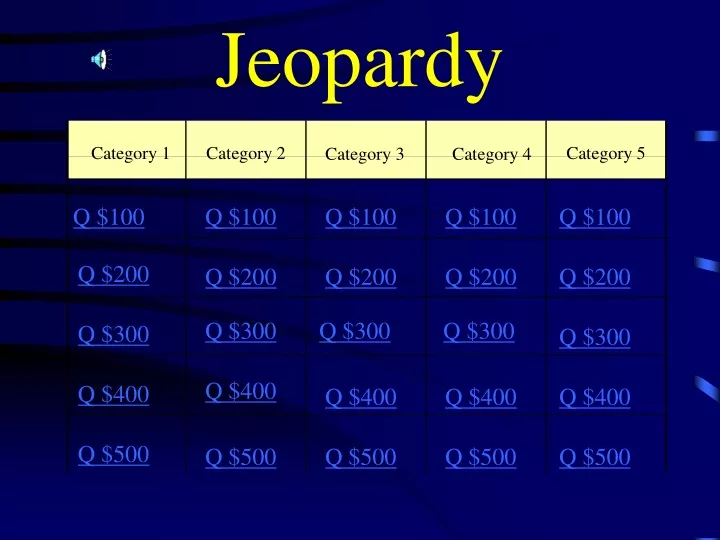 jeopardy