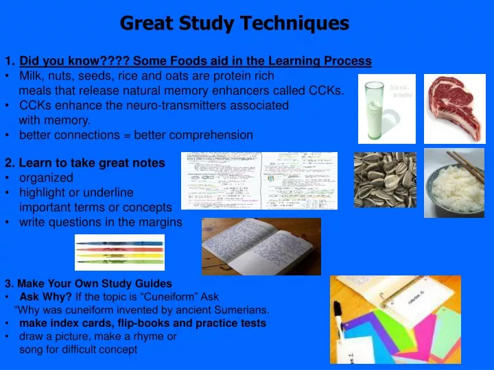 great study techniques