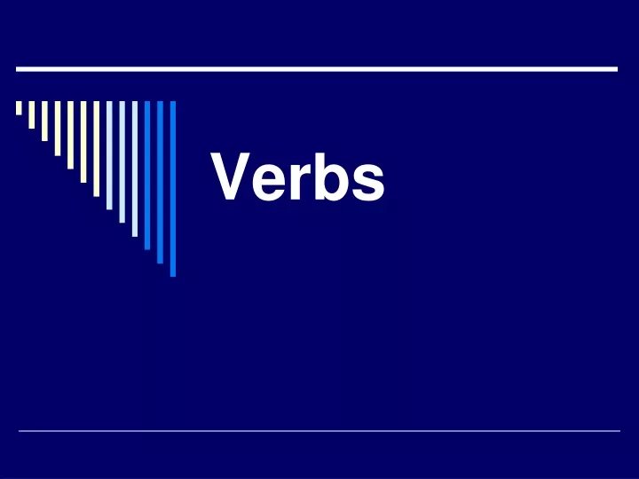 verbs