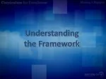 Understanding  the Framework - slide 1