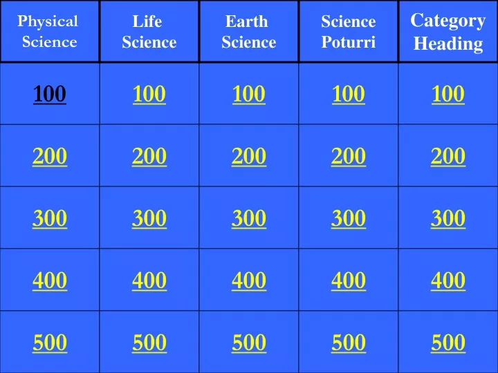 physical science