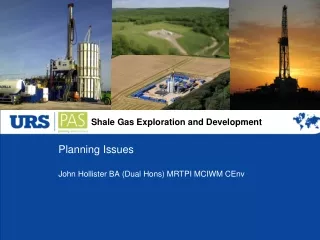 Shale Gas Exploration and Development