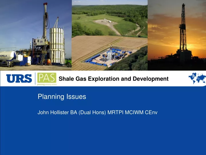 shale gas exploration and development
