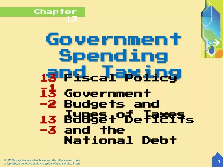 government spending and taxing