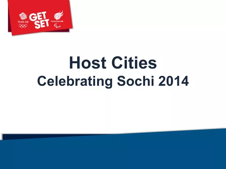 host cities celebrating sochi 2014