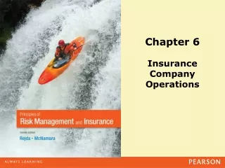 Chapter 6 Insurance  Company  Operations