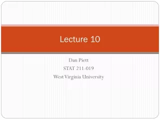 lecture 10
