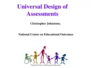 Universal Design of Assessments