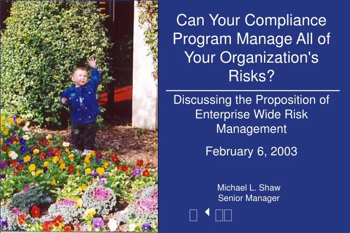 can your compliance program manage all of your