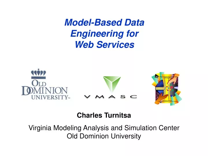 model based data engineering for web services