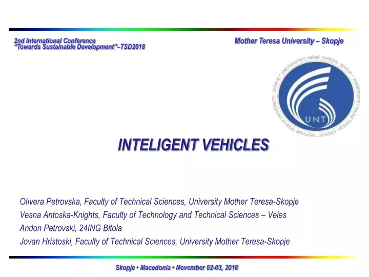 inteligent vehicles
