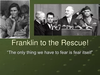 Franklin to the Rescue!