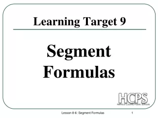 Learning Target 9