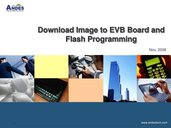 download image to evb board and flash programming