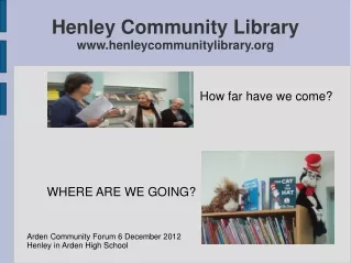 Henley Community Library henleycommunitylibrary